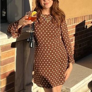 Reformation Finch Polka Dot Dress, 8